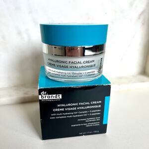 Dr. Brandt Hyaluronic Facial Cream, Retails $82, NWT